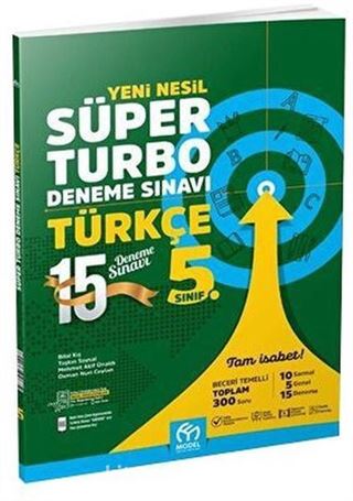 5. Sınıf Türkçe Yeni Nesil Süper Turbo Deneme Sınavı