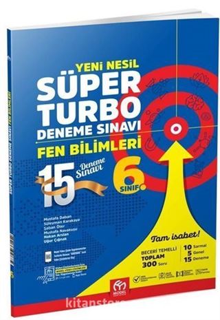 6. Sınıf Fen Bilimleri Yeni Nesil Süper Turbo Deneme Sınavı