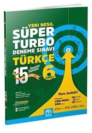 6. Sınıf Türkçe Yeni Nesil Süper Turbo Deneme Sınavı