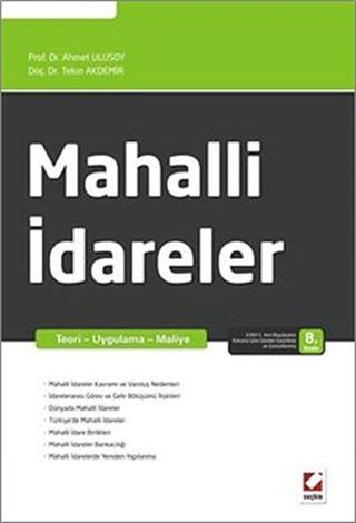 Mahalli İdareler-Teori-Uygulama-Maliye