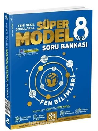 8. Sınıf Fen Bilimleri Süper Model Soru Bankası