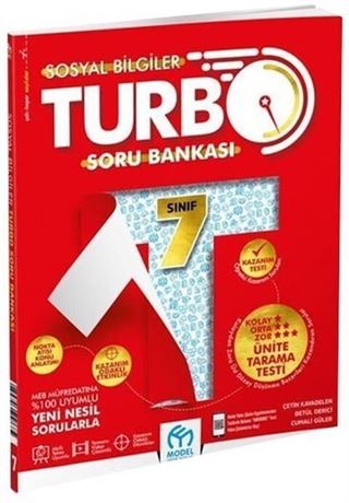 7. Sınıf Turbo Sosyal Bilgiler Soru Bankası