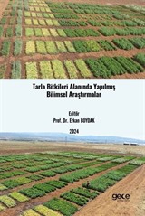 Tarla Bitkileri Alanında Yapılmış Bilimsel Araştırmalar