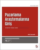 Pazarlama Araştırmalarına Giriş (SPSS Destekli)