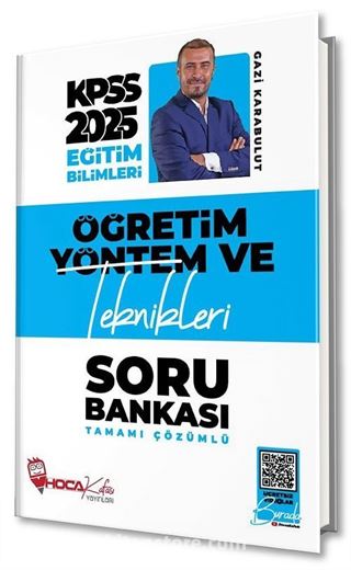 2025 KPSS Eğitim Bilimleri Öğretim Yöntem ve Teknikleri Soru Bankası Çözümlü