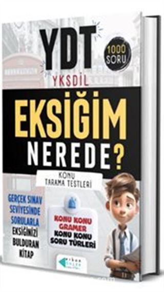 YDT-YKSDİL Eksiğim Nerede Soru Bankası