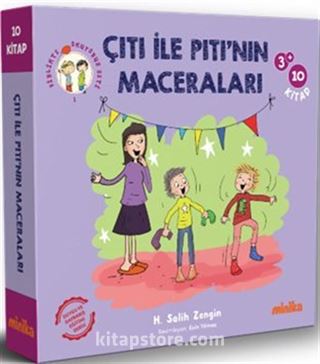 Çıtı ile Pıtı'nın Maceraları (10 Kitaplık Set)