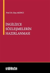 İngilizce Sözleşmelerin Hazırlanması