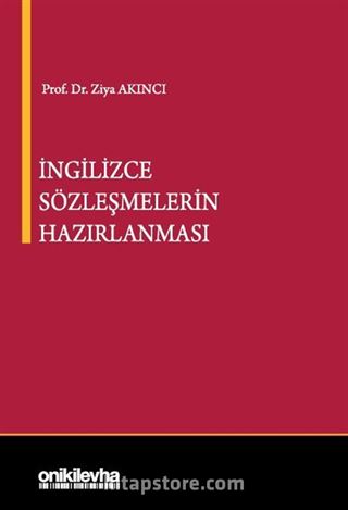 İngilizce Sözleşmelerin Hazırlanması