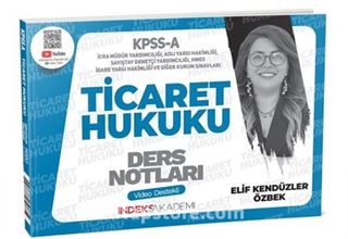 KPSS A Grubu Ticaret Hukuku Video Ders Notları