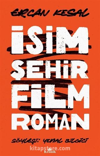 İsim Şehir Film Roman