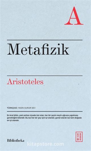 Metafizik