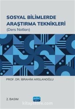 Sosyal Bilimlerde Araştırma Teknikleri