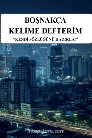 Boşnakça Kelime Defterim