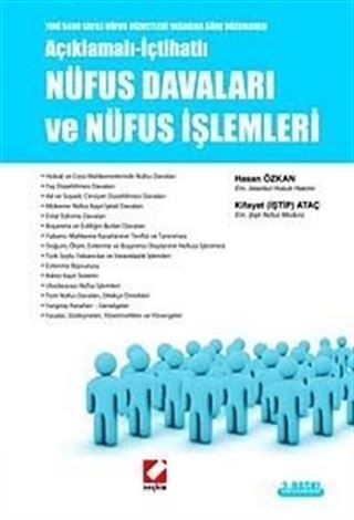 Nüfus Davaları ve Nüfus İşlemleri / Açıklamalı-İçtihatlı