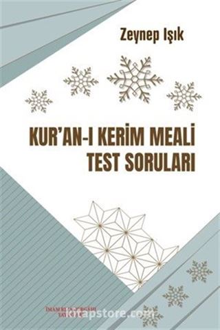 Kur'an-ı Kerim Meali Test Soruları