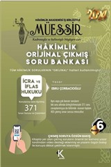 Müessir İcra ve İflas Hukuku Orijinal Soru Bankası