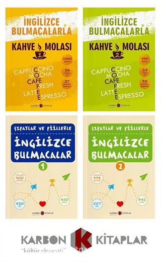 İngilizce Bulmacalar Seti (4 Kitap)