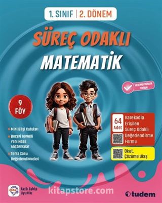 1. Sınıf 2. Dönem Süreç Odaklı Matematik