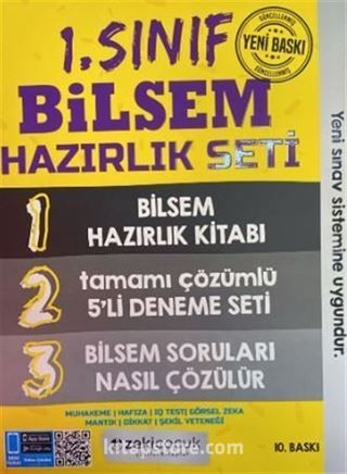 1. Sınıf Bilsem Hazırlık Seti