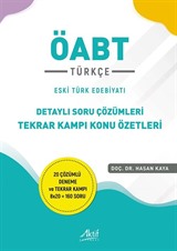 ÖABT Türkçe Eski Türk Edebiyatı Detaylı Soru Çözümleri Tekrar Kampı Konu Özetleri