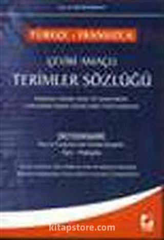 Türkçe-Fransızca Çeviri Amaçlı Terimler Sözlüğü