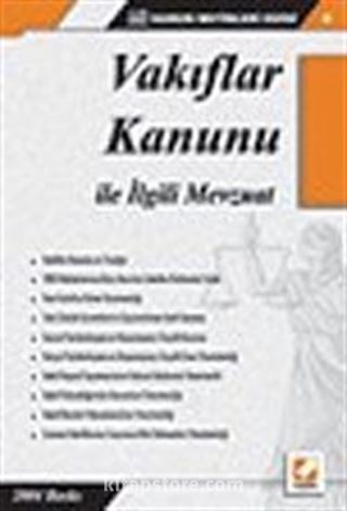 Vakıflar Kanunu ve İlgili Mevzuat