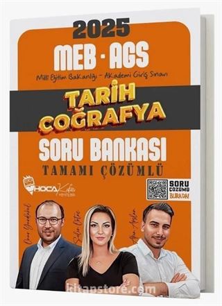 2025 MEB-AGS Tarih-Coğrafya Soru Bankası Çözümlü