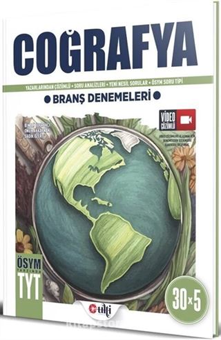 TYT Coğrafya Ulti Serisi 30x5 Branş Denemeleri