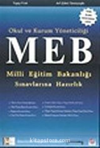 Yeni Sınav Sistemine Göre Okul ve Kurum Yöneticiliği MEB Sınavlarına Hazırlık