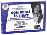 KPSS A Grubu İktisat Son Beşli Video Ders Notları