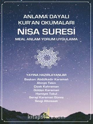 Anlama Dayalı Kur'an Okumaları Nisa Suresi