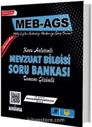 MEB-AGS Konu Anlatımlı Mevzuat Bilgisi Soru Bankası