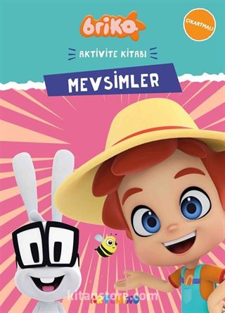 Briko Mevsimler / Çıkartmalı Aktivite Kitabı Serisi