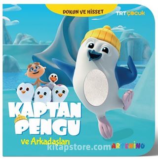 Kaptan Pengu - Trt Çocuk Dokun ve Hisset Kitap