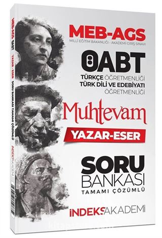 ÖABT Türkçe-Türk Dili Edebiyatı Muhtevam Yazar Eser Soru Bankası Çözümlü