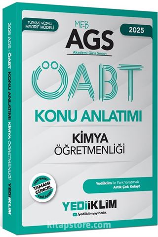 2025 MEB AGS ÖABT Kimya Öğretmenliği Konu Anlatımı