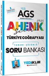 2025 MEB AGS Ahenk Serisi Türkiye Coğrafyası Tamamı Çözümlü Soru Bankası