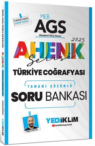 2025 MEB AGS Ahenk Serisi Türkiye Coğrafyası Tamamı Çözümlü Soru Bankası