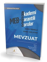 MEB AGS Mevzuat Soru Temelli Konu Anlatımı