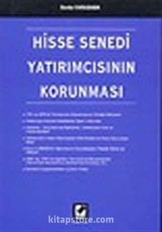 Hisse Senedi Yatırımcısının Korunması