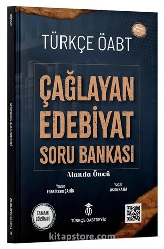 ÖABT Türkçe Öğretmenliği Çağlayan Edebiyat Soru Bankası Çözümlü