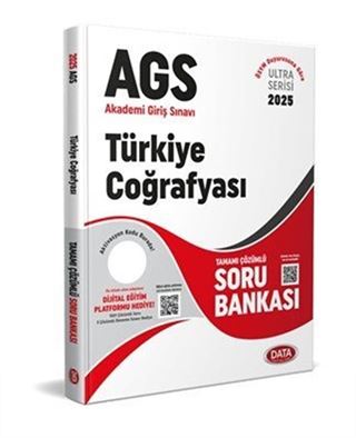 2025 AGS Ultra Serisi Türkiye Coğrafyası Soru Bankası - Karekod Çözümlü