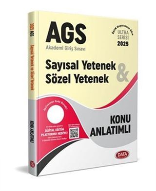 2025 AGS Ultra Serisi Sayısal Yetenek - Sözel Yetenek Konu Anlatımlı