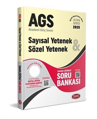 2025 AGS Ultra Serisi Sayısal Yetenek - Sözel Yetenek Tamamı Çözümlü Soru Bankası