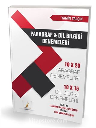 Tüm Sınavlar İçin Paragraf ve Dil Bilgisi Denemeleri Tamamı Dijital Çözümlü