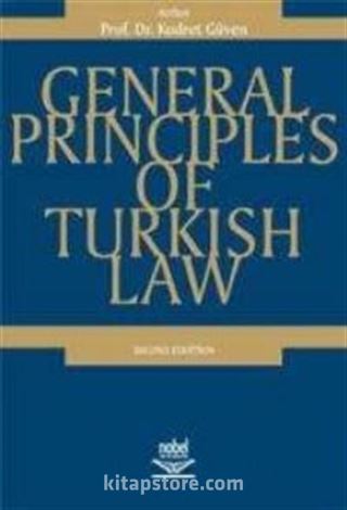 General Principles Of Turkish Law