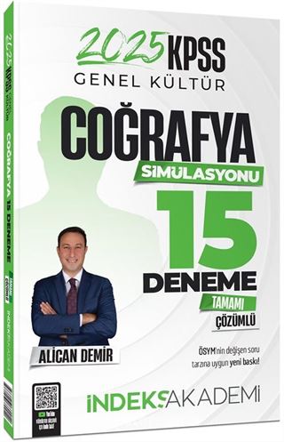 2025 KPSS Coğrafya Simülasyonu 15 Deneme Çözümlü