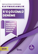 Kaymakamlık 5'li Çözümlü Deneme