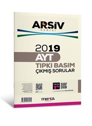 2019 AYT ARŞİV SERİSİ Tıpkı Basım Çıkmış Sorular Tamamı Video Çözümlü